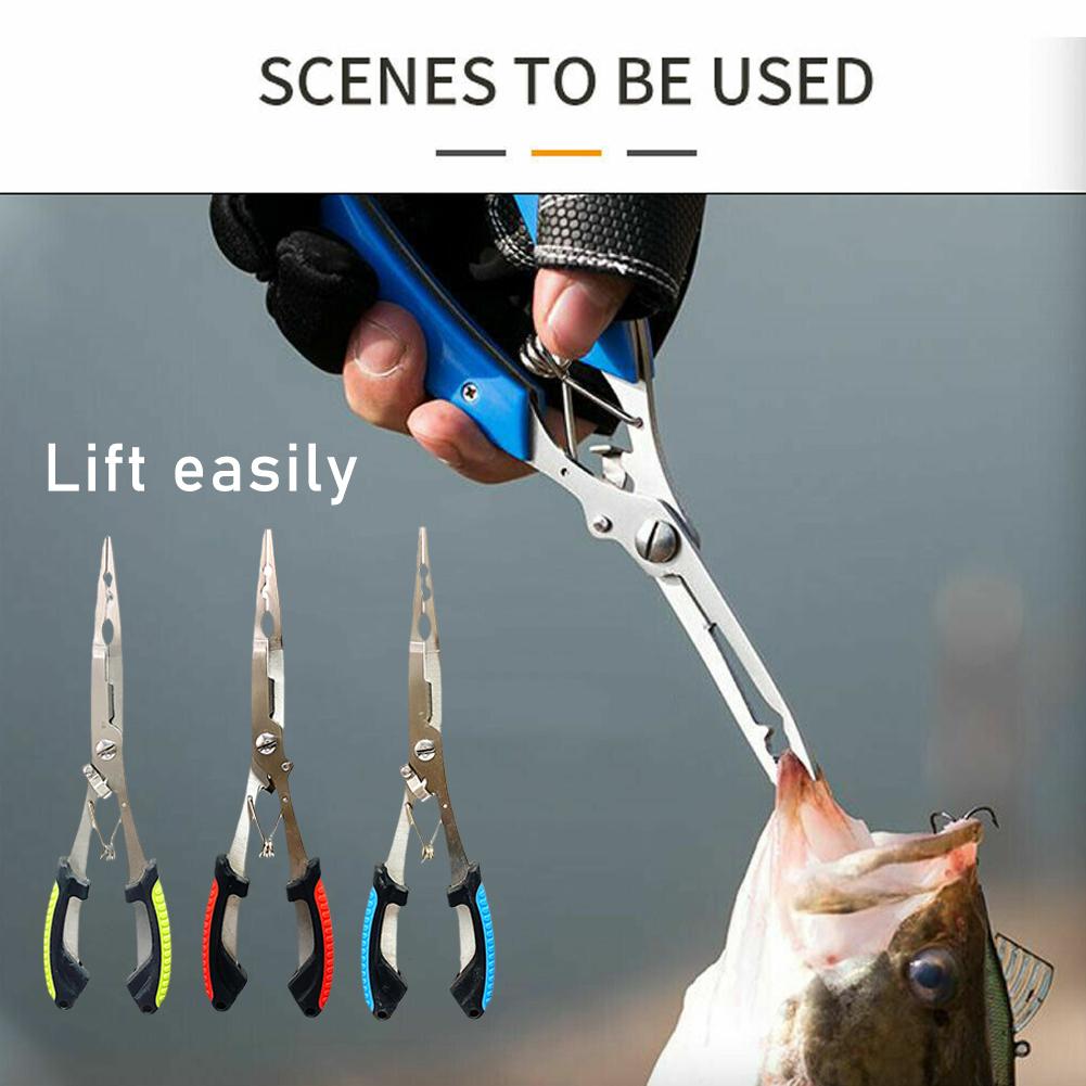 釣り用プライヤー、長鼻型、ステンレス製、フック外し、釣り糸の - Fishing Equipment Cheap のレビューと価格